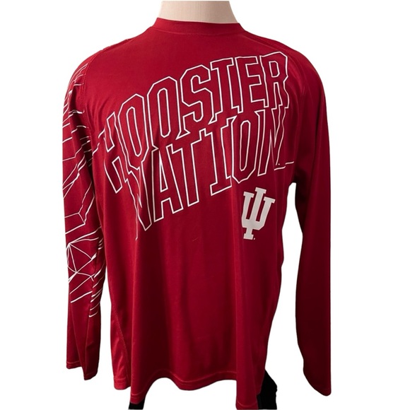 Adidas Indiana University ClimaLite Longsleeve XL - Picture 1 of 8